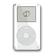 Solid White Design iPod 4G Protective Decal Skin Sticker