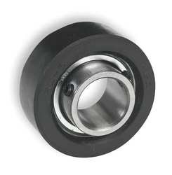 Dayton 3FDF5 Mounted Ball Bearing, Rubber, 1 In Bore