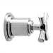 Jado 826-178 New Haven 4/3 Port Diverter Valve with Cross Handle - 826/178