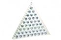 Golfballregal Acryl f&uuml;r Golfballsammler,Golfb&auml;lle und Golfregal f&uuml;r Sammler