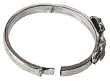 Sterling Silver Bracelet Cuff Jewelry 2.36 inches (brclt093)