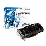 MSI N560GTX-Ti-M2D1GD5/OC NVIDIA GeForce GTX560 Ti, 1GB GDDR5, Dual DVI, Mini HDMI, PCI Express 2.0 X16 Graphics Card