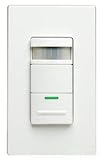 Leviton IPP0R-1LA Decora 15A Remote Manual-On Occupancy Sensor, 3-Way, Almond