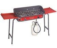 Camp Chef Professional Series DB-60D Pro 60 2 Burner Modular Cooking System, Red/Black