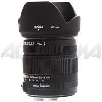 sigma 18-50mm f/2.8-4.5 sld aspherical dc optical stabilized (os) lens with hyper sonic motor (hsm) for canon digital slr cameras