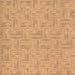 Dollhouse Miniature Square Parquet Wood Floorpaper