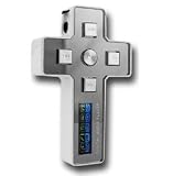New 1GB Cross Design Dual colours OLED screen FM MP3 Player