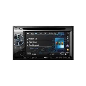 Pioneer AVH-P3400BH 2-DIN Multimedia DVD Receiver with 5.8 Widescreen Touch Panel Display, Built-In Bluetooth&reg;, and... by 