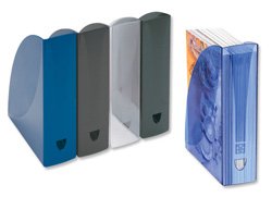 5 Star Office Magazine Rack File Low Sill W80xD254xH310mm