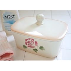 マニー ローズ2 陶器 ウェットシートボックス