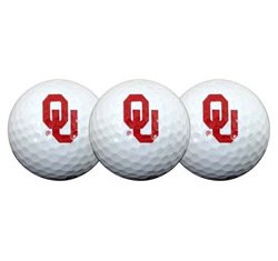 Team Effort Ncaa Oklahoma Sooners - Golf Ball 3 Pack