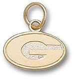 Georgia Bulldogs G 5/16 Charm - 14KT Gold Jewelry