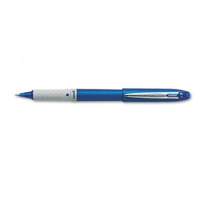 uni-ball Roller Grip Fine Point Roller Ball Pens, 12 Blue Ink Pens(60709)