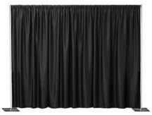 Georgia Import & Trading - 14 Ft. Backdrop (6-10 Adjustable) w/ Poly Premier - 6-10X14 - Expo Blue