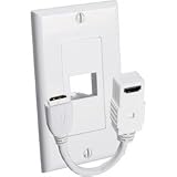 Phoenix Gold RIght Angle Terminal HDMI Wall Plate (Female)