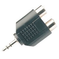 Childrens Toyshop  Electronics : WE11130 Adaptor 3.5mm stereo plug to 2 x RCA sockets