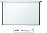 Aarco APS-50G 54.5 x 5 x 5.75 Inch Wall Mounted Projection Screen - Glass Bead