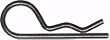 Set of 6 Replacement Retainer Spring (Clip) for Part # 85902, 4939M. Craftsman, Poulan, Husqvarna, Wizard