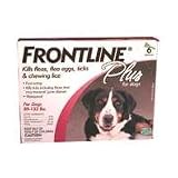 Frontline Plus For Dogs 89 132 Lb, 6 Pk Frontline Plus For Dogs 89-132 Lb, 6 Pk