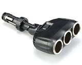 21YfS0v1b2L. SL160  DC Power Splitter for Solo Mobile : Three 12 volt car power sockets have POWER ON/OFF SWITCH and adjustable head to fit American/ European/ Japanese cars