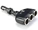DC Power Splitter for Kyocera G2GO car plug-in chargers (TRIPLE DC SPLITTER): Three 1...