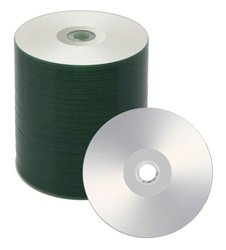 Spin-X 100 52x CD-R 80min 700MB Silver Inkjet Hub Printable
