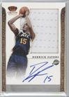 2011-12 Panini Preferred #332 - Derrick Favors SL/49 JSY AU