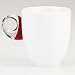 GUZZINI FEELING MUG - RED HANDLE