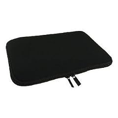 Sto�d�mpfende, wasserfeste Schutzh�lle/Tasche von GAGS mit Zwei-Wege-Rei�verschluss, Neopren, schwarz, f�r alle 11,6-Zoll-Netbooks, -Webbooks, -Laptops und -Mini-Notebooks