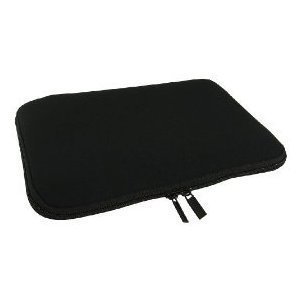 GAGS – Sacoche en néoprène étanche, antichoc, avec fermetures éclairs à double sens, Noire / Housse / Étui pour tous les Netbook / Webbook / Ordinateurs portable / Mini Notebook de 10 pouces, 10,1 pouces, 10,2 pouces et 10,3 pouces