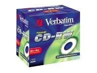 Verbatim CDR 80 Audio 10 Pack J/Case (16x)