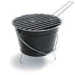 Sagaform Grilleimer, schwarz