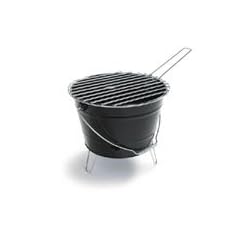 Sagaform Grilleimer, schwarz