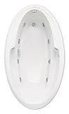 Lasco 2860421 Ariel I 60 Whirlpool, White