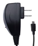 IMAGE OF Ultra Low-Profile / Mini-Size Travel Wall Home AC Charger for Motorola Q9h, RAZR2 V8, RAZR2 V9 (GSM) & RAZR2 V9m