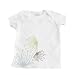 Multicolor Girl's Infant T-Shirt (White) - 12 Months