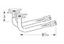 Music City Metals 78502 Zinc Plated Steel Venturi Replacement for Select Sunbeam Gas Grill Models, Set of 2