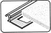 Clear Tile To Carpet Edging