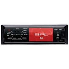 SPL Audio AM/FM CD DVD AV Receiver 3.2in LCD USB MP3 Aux-in SD Inputs 50WX4 - SPL Audio SID3201