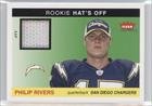 2004 Fleer Tradition Rookie Hat's Off #HOPR - Philip Rivers/100