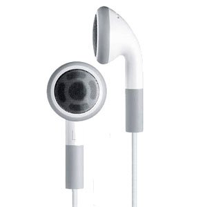Childrens Toyshop  Electronics : New Style Replacement Earphones for iPods & MP3 Players in white