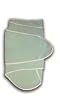 Miracle Blanket - Green with Beige Trim