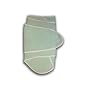 Miracle Baby Swaddling Blanket - Green with Beige Trim