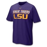Louisiana State Tigers Nike Youth Short Sleeve T-Shirts - School Pride