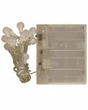 Clear Globe LED Battery Operated Light