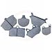 Motorcycle Brake Pads | Sintered Brake Pads | HH Brake Pads | EBC Motorcycle Brake Pads - EBC SINTERED BRAKE PADS #FA174HH FA174HH
