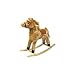 Stuffed Animals Plush Walking Horse With Wheels And Foot Rest (pack Of 1)