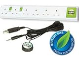 Ecotek Standby Saver 6-Way Socket - USB Version