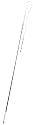 Driving whip with bow top, nylon - 170cm