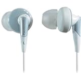 Panasonic RP-HJE450-W In-Ear Earbud ErgoFit Design, Accoustic Precision Control System (White)